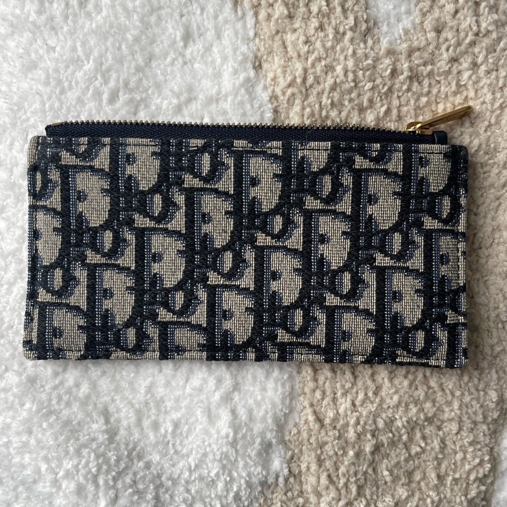 DIOR zipped pouch